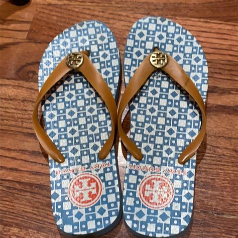 are tory burch flip flops made in china|Tory Burch flip flops mercari.